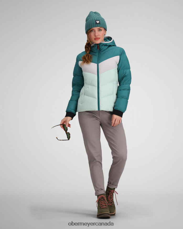 Obermeyer Women Peyton Down Jacket PT4J243 Clothing Salt Water