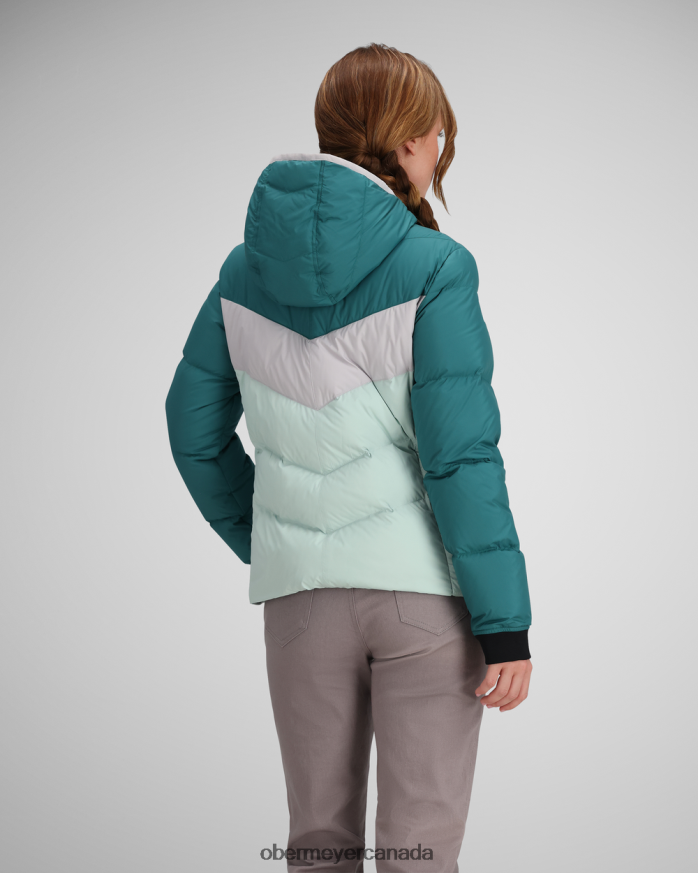 Obermeyer Women Peyton Down Jacket PT4J243 Clothing Salt Water