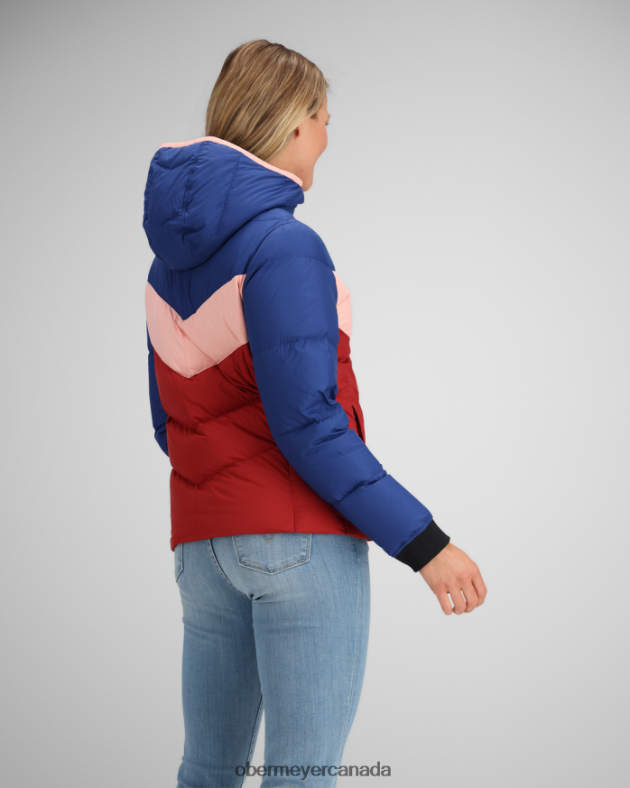 Obermeyer Women Peyton Down Jacket PT4J244 Clothing Cherry Wood
