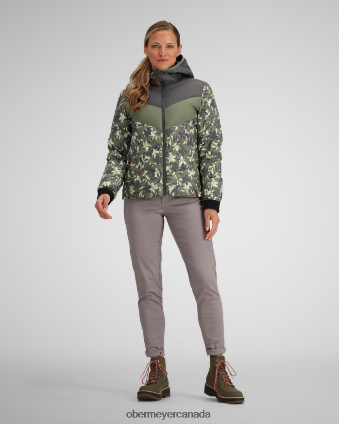 Obermeyer Women Peyton Down Jacket PT4J245 Clothing Fresh Sprigs
