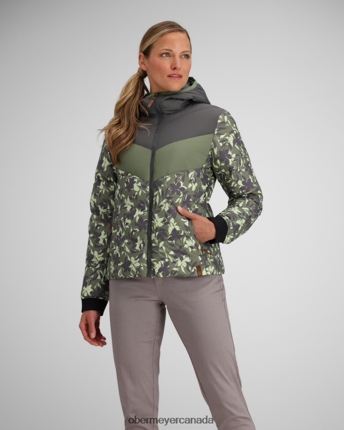 Obermeyer Women Peyton Down Jacket PT4J245 Clothing Fresh Sprigs