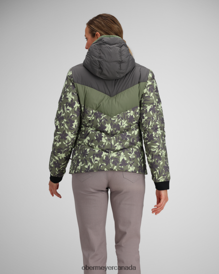 Obermeyer Women Peyton Down Jacket PT4J245 Clothing Fresh Sprigs