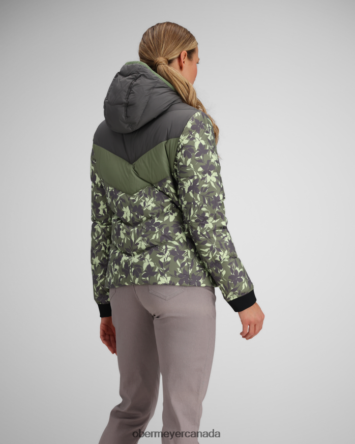 Obermeyer Women Peyton Down Jacket PT4J245 Clothing Fresh Sprigs