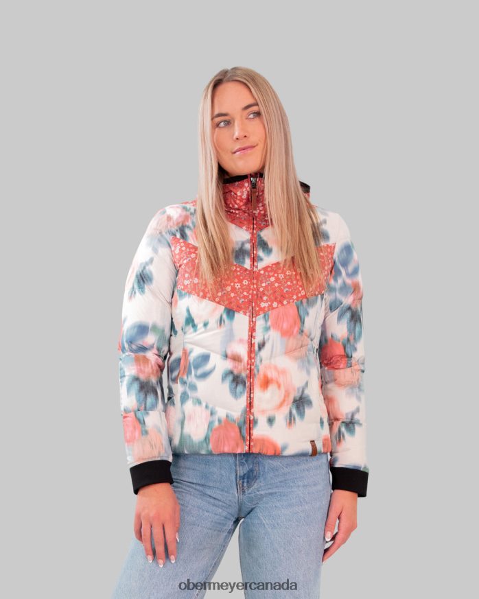 Obermeyer Women Peyton Down Jacket PT4J248 Clothing Rose Dust