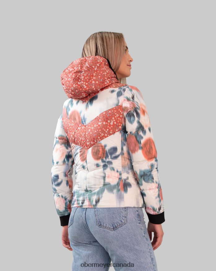 Obermeyer Women Peyton Down Jacket PT4J248 Clothing Rose Dust