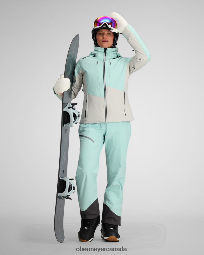 Obermeyer Women Platinum Jacket PT4J178 Clothing La Paz Blue