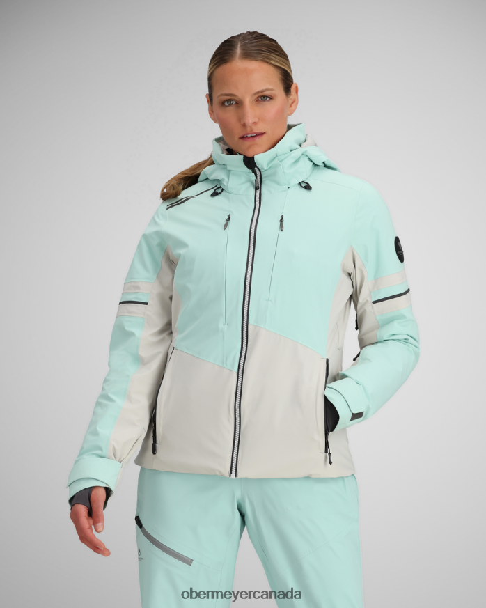 Obermeyer Women Platinum Jacket PT4J178 Clothing La Paz Blue