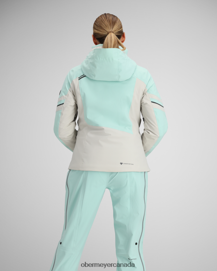 Obermeyer Women Platinum Jacket PT4J178 Clothing La Paz Blue