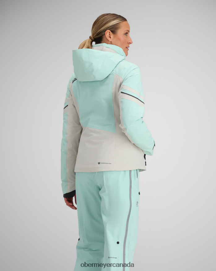 Obermeyer Women Platinum Jacket PT4J178 Clothing La Paz Blue