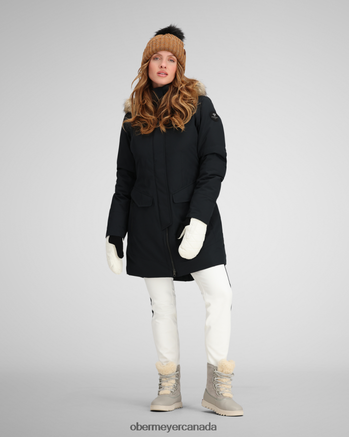 Obermeyer Women Sojourner Down Jacket PT4J107 Clothing Black