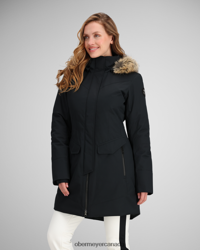 Obermeyer Women Sojourner Down Jacket PT4J107 Clothing Black