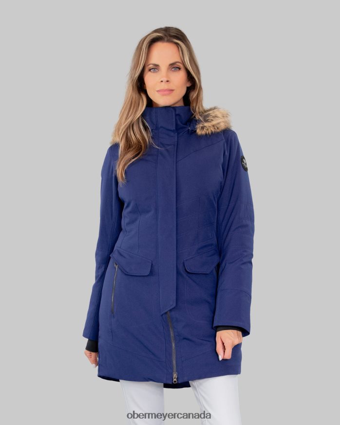 Obermeyer Women Sojourner Down Jacket PT4J111 Clothing Navy