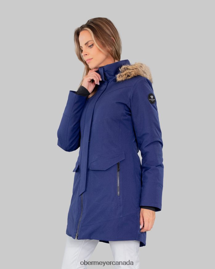 Obermeyer Women Sojourner Down Jacket PT4J111 Clothing Navy