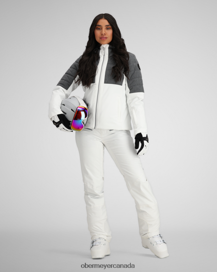 Obermeyer Women Traverse Jacket PT4J273 Clothing Charcoal