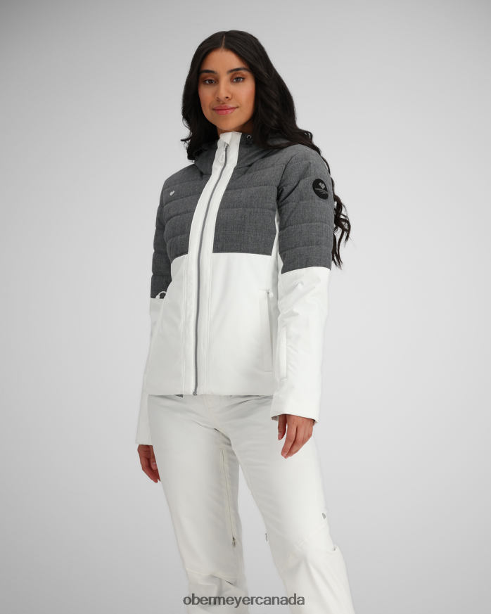 Obermeyer Women Traverse Jacket PT4J273 Clothing Charcoal