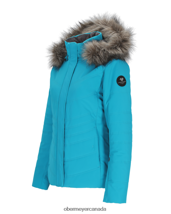 Obermeyer Women Tuscany Elite Jacket PT4J155 Clothing Teal Me