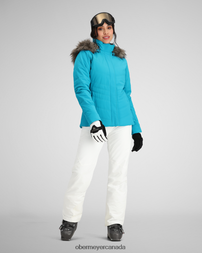 Obermeyer Women Tuscany Elite Jacket PT4J155 Clothing Teal Me