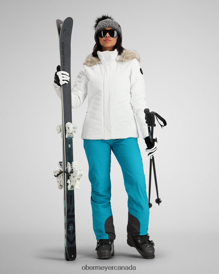Obermeyer Women Tuscany Elite Jacket PT4J158 Clothing White