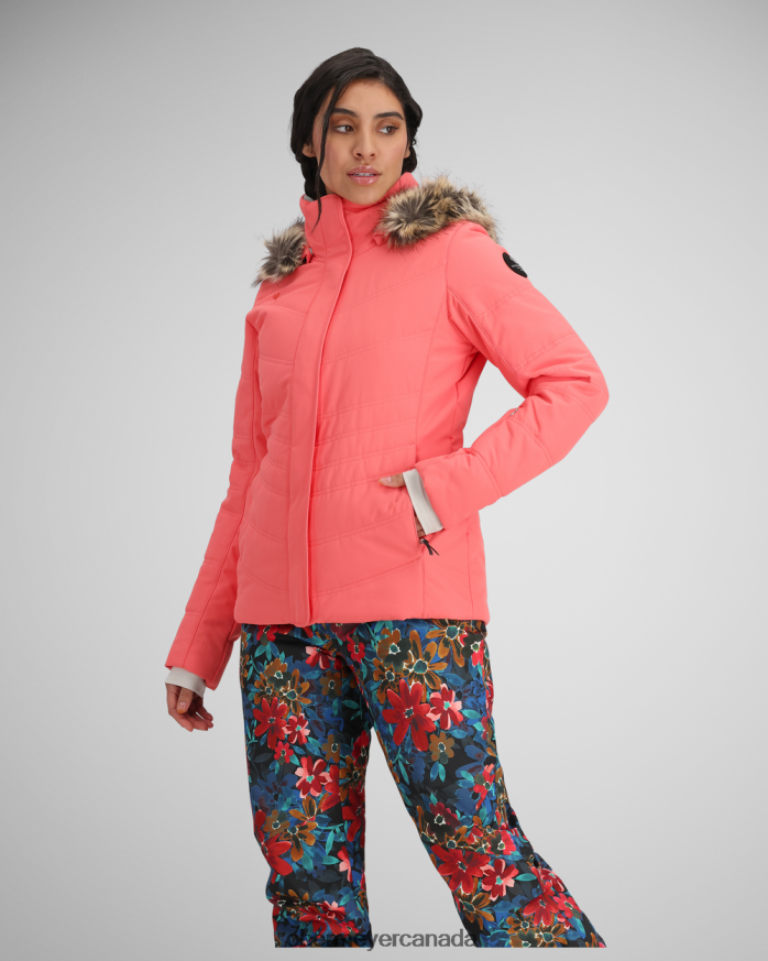 Obermeyer Women Tuscany II Jacket PT4J159 Clothing Confetti