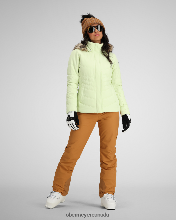 Obermeyer Women Tuscany II Jacket PT4J161 Clothing Pistachio