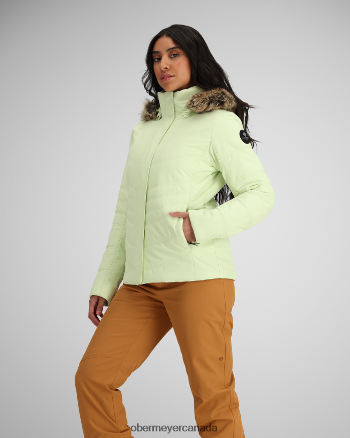 Obermeyer Women Tuscany II Jacket PT4J161 Clothing Pistachio