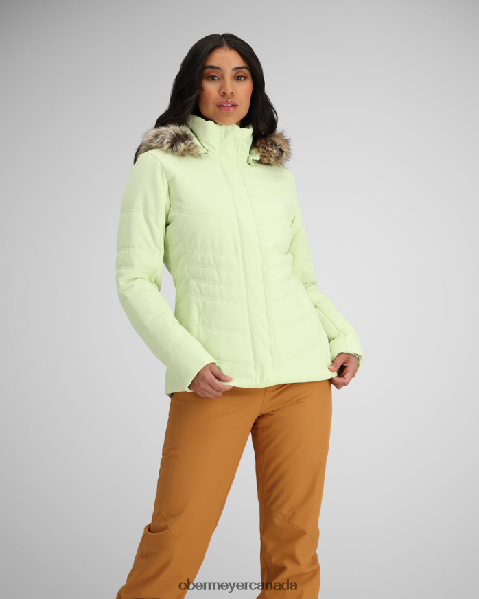 Obermeyer Women Tuscany II Jacket PT4J161 Clothing Pistachio