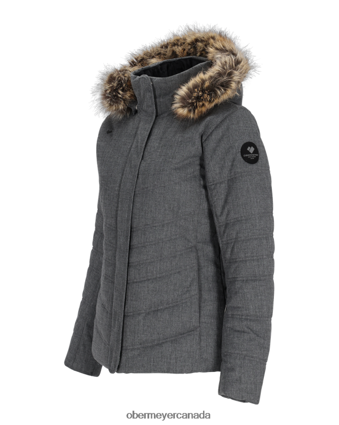 Obermeyer Women Tuscany II Jacket PT4J163 Clothing Charcoal