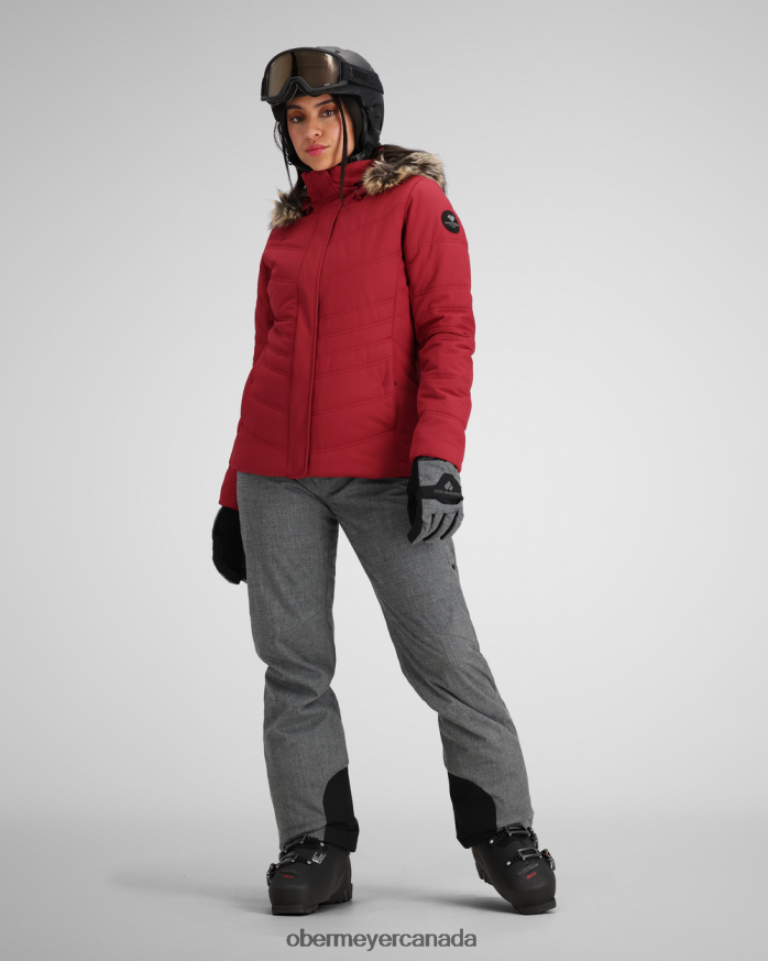 Obermeyer Women Tuscany II Jacket PT4J171 Clothing Maroon Bells