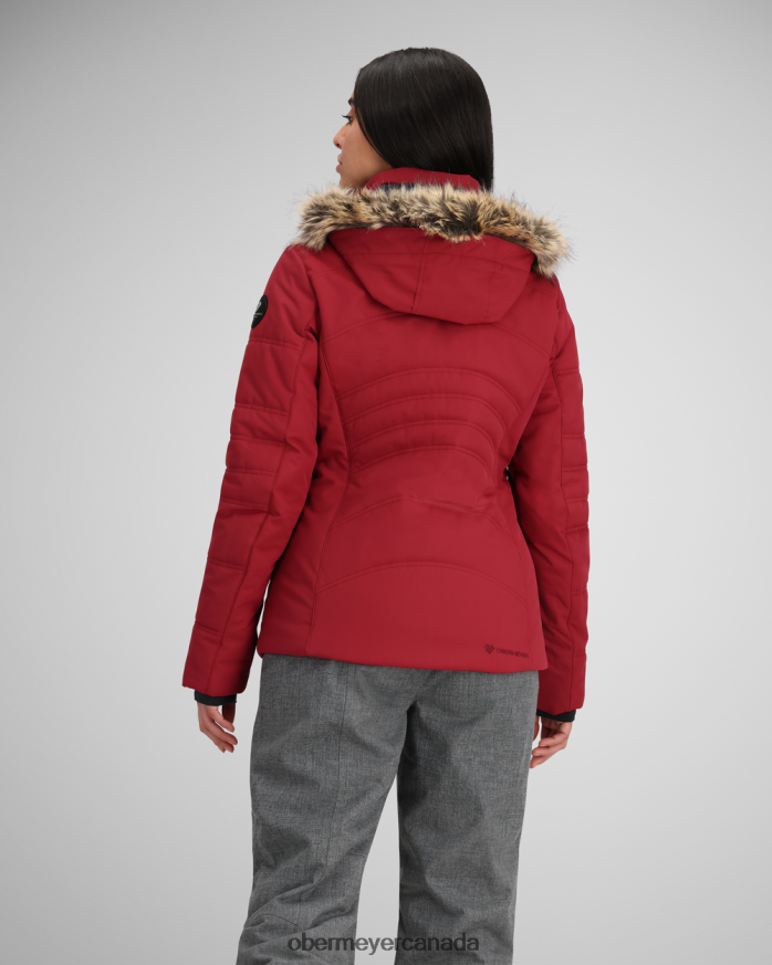 Obermeyer Women Tuscany II Jacket PT4J171 Clothing Maroon Bells