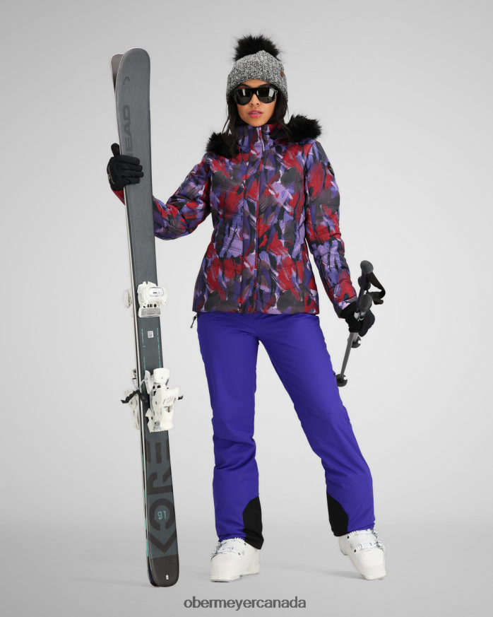 Obermeyer Women Tuscany II Jacket PT4J175 Clothing Volcanic