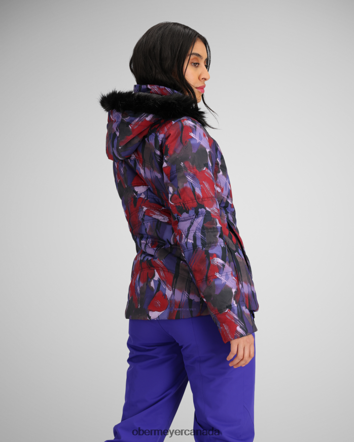 Obermeyer Women Tuscany II Jacket PT4J175 Clothing Volcanic