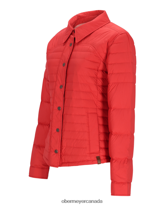 Obermeyer Women Willa Down Shirt PT4J249 Clothing Harvest