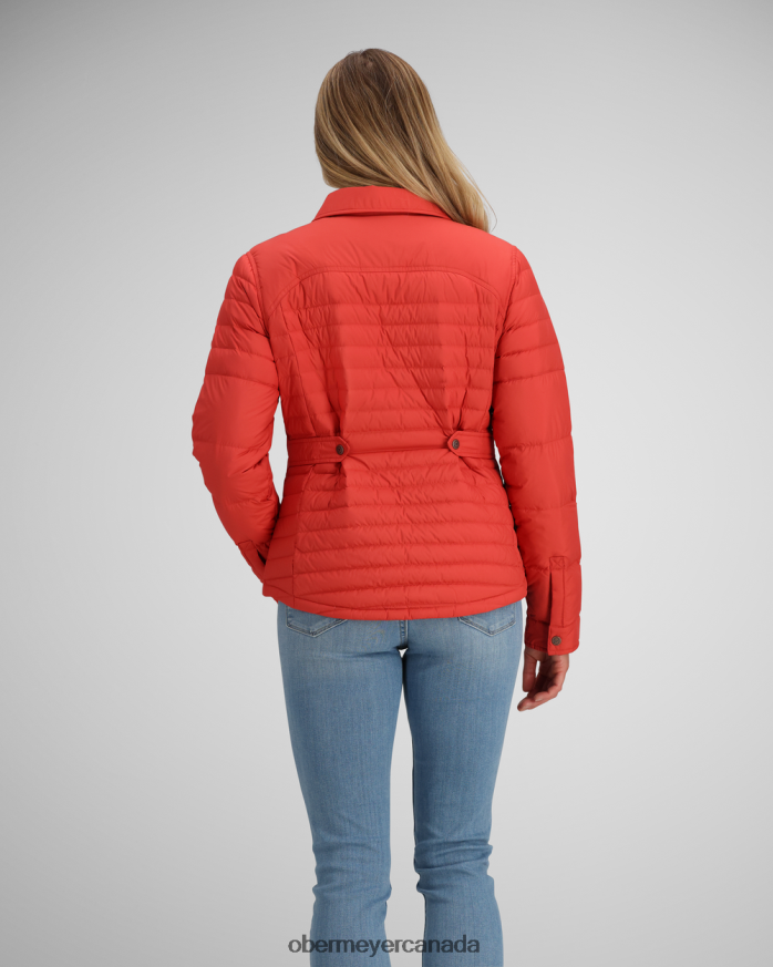 Obermeyer Women Willa Down Shirt PT4J249 Clothing Harvest