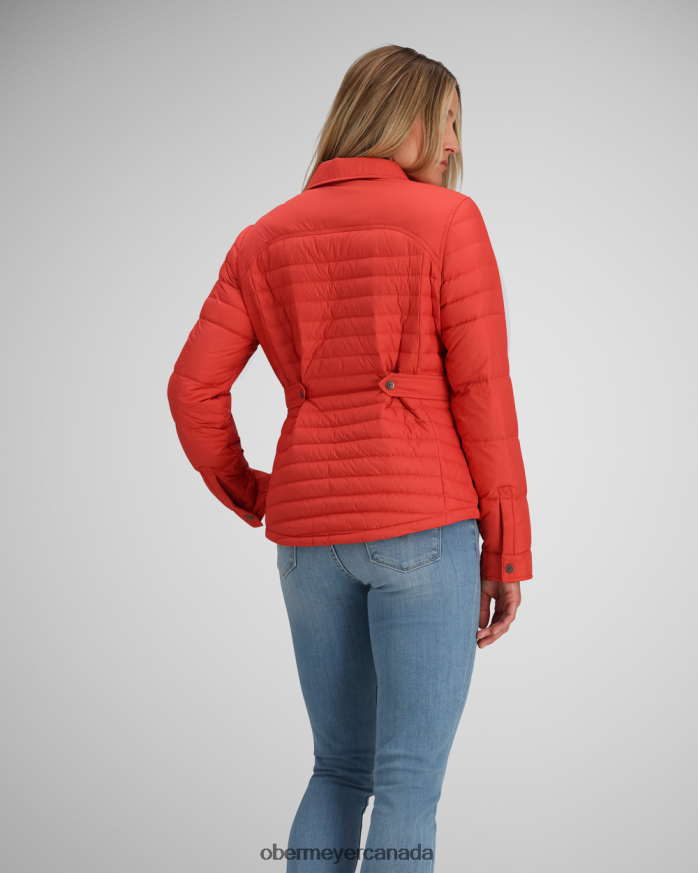 Obermeyer Women Willa Down Shirt PT4J249 Clothing Harvest