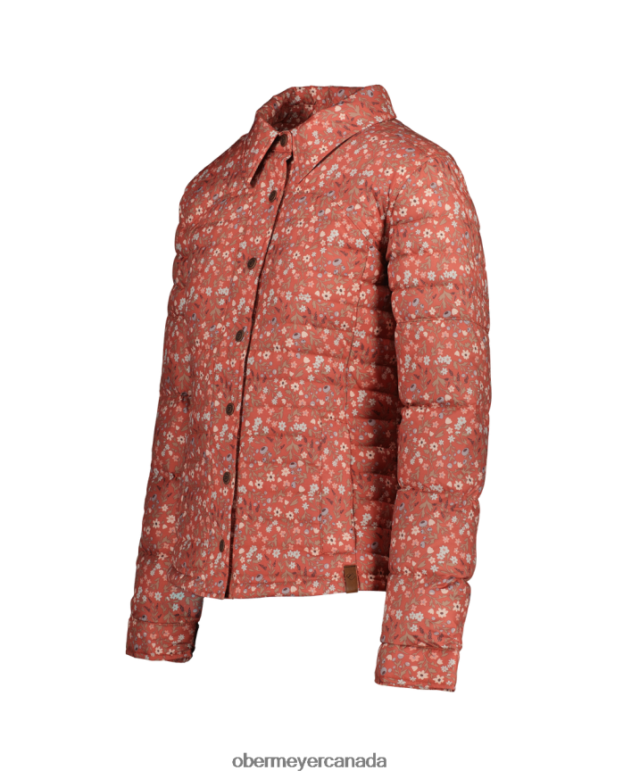 Obermeyer Women Willa Down Shirt PT4J252 Clothing Rosewood Meadow