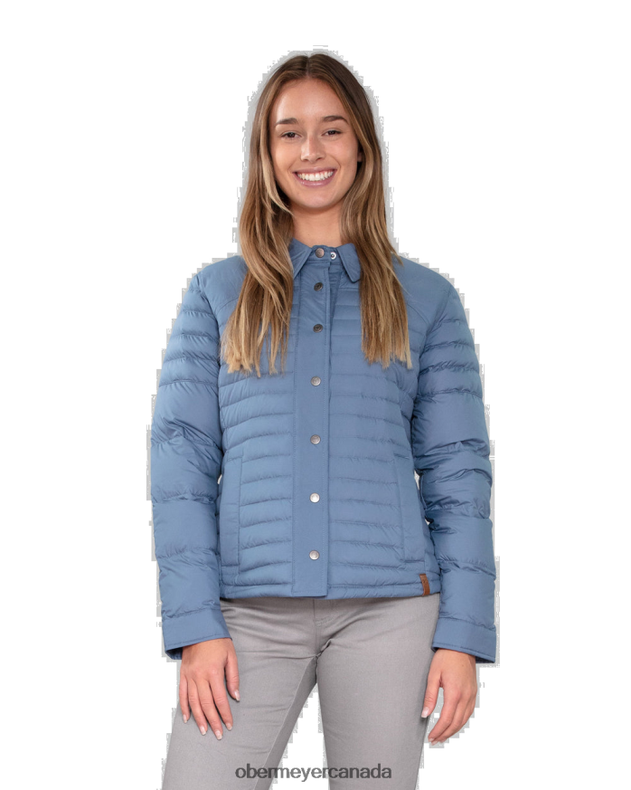 Obermeyer Women Willa Down Shirt PT4J254 Clothing Slated