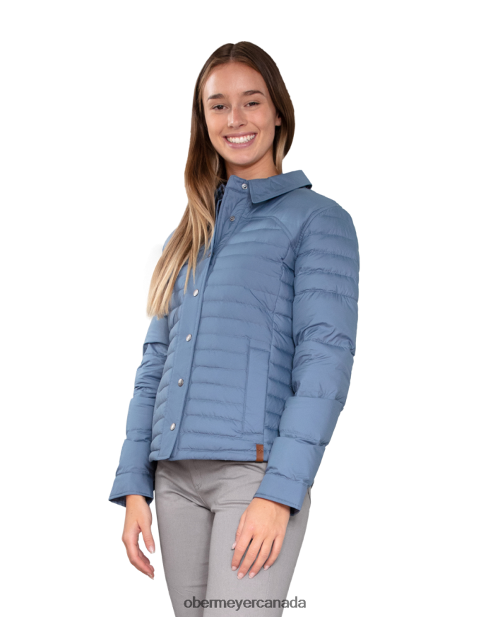 Obermeyer Women Willa Down Shirt PT4J254 Clothing Slated