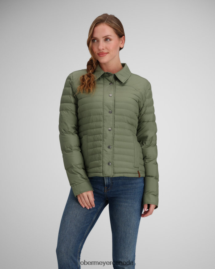 Obermeyer Women Willa Down Shirt PT4J256 Clothing Canteen