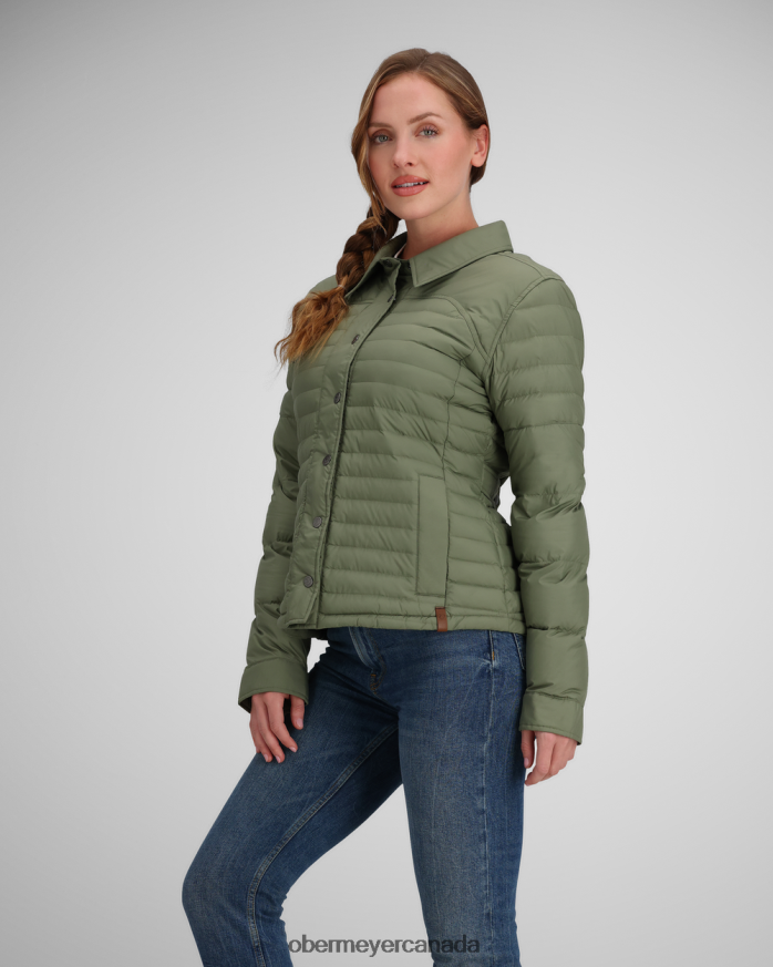 Obermeyer Women Willa Down Shirt PT4J256 Clothing Canteen