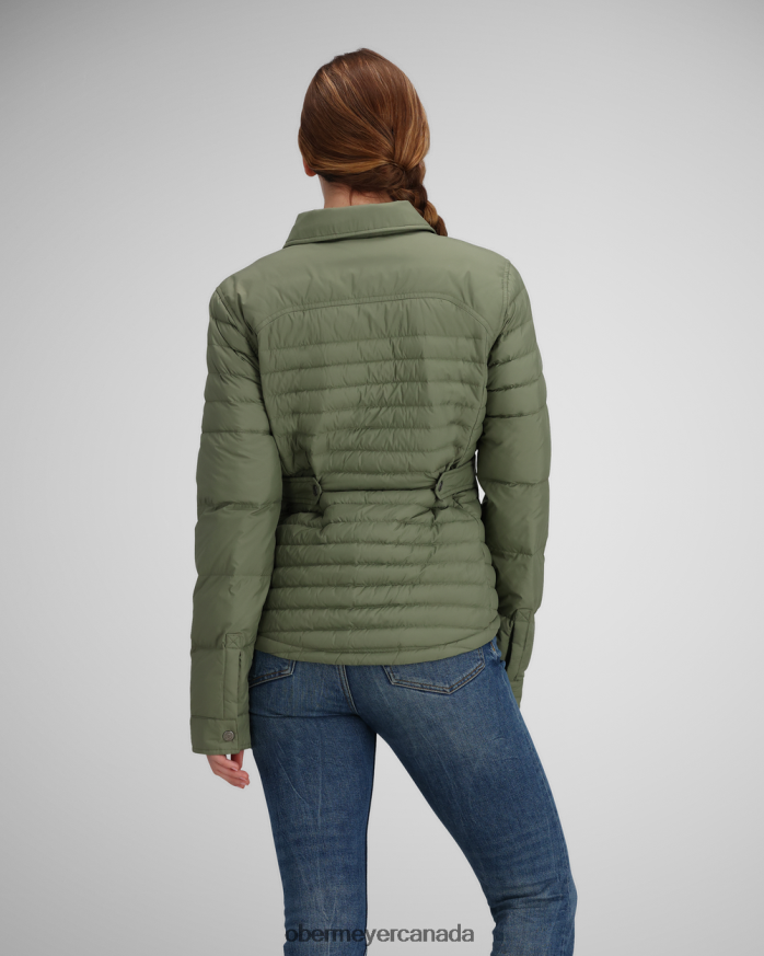 Obermeyer Women Willa Down Shirt PT4J256 Clothing Canteen