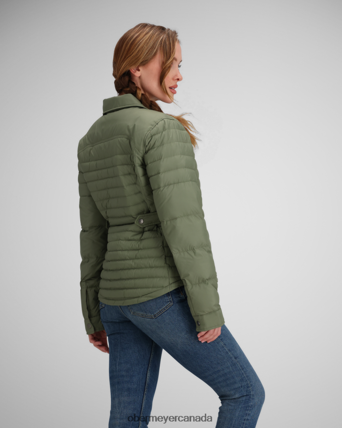 Obermeyer Women Willa Down Shirt PT4J256 Clothing Canteen