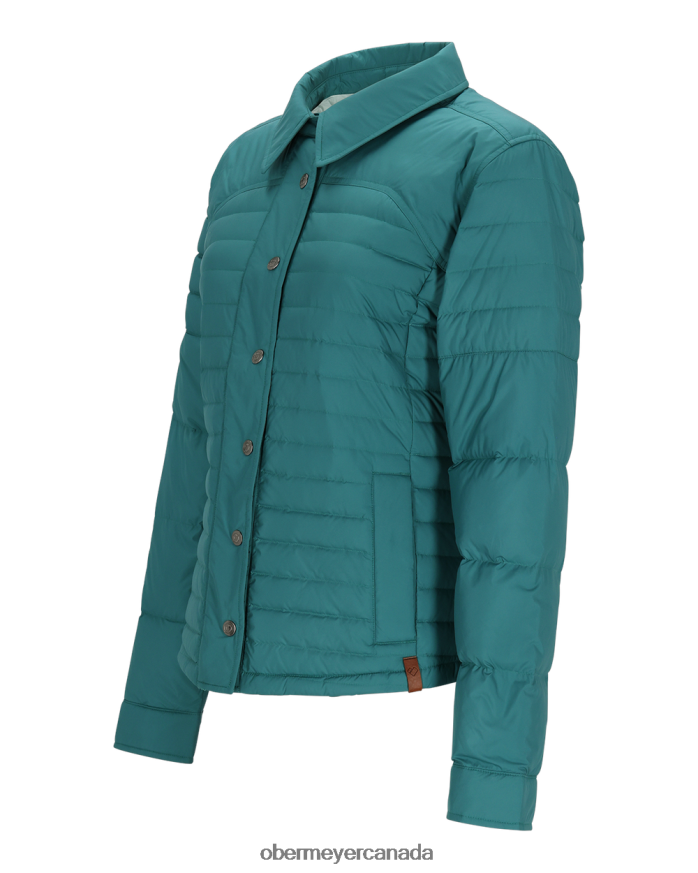 Obermeyer Women Willa Down Shirt PT4J257 Clothing Last Light