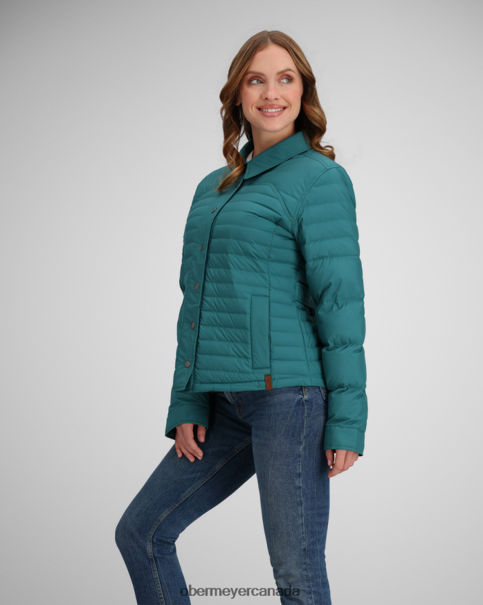 Obermeyer Women Willa Down Shirt PT4J257 Clothing Last Light