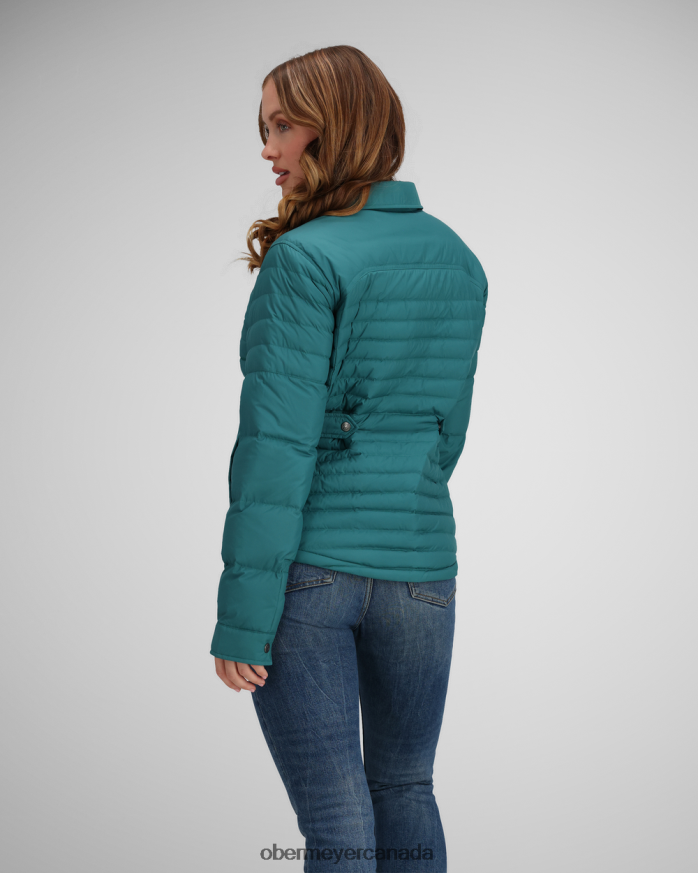 Obermeyer Women Willa Down Shirt PT4J257 Clothing Last Light