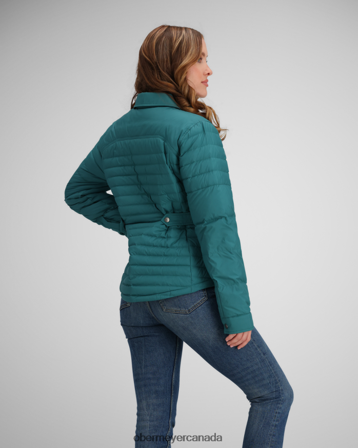 Obermeyer Women Willa Down Shirt PT4J257 Clothing Last Light