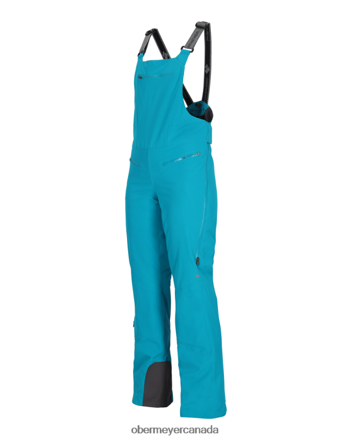 Obermeyer Women Bliss Bib Pant PT4J89 Clothing Teal Me