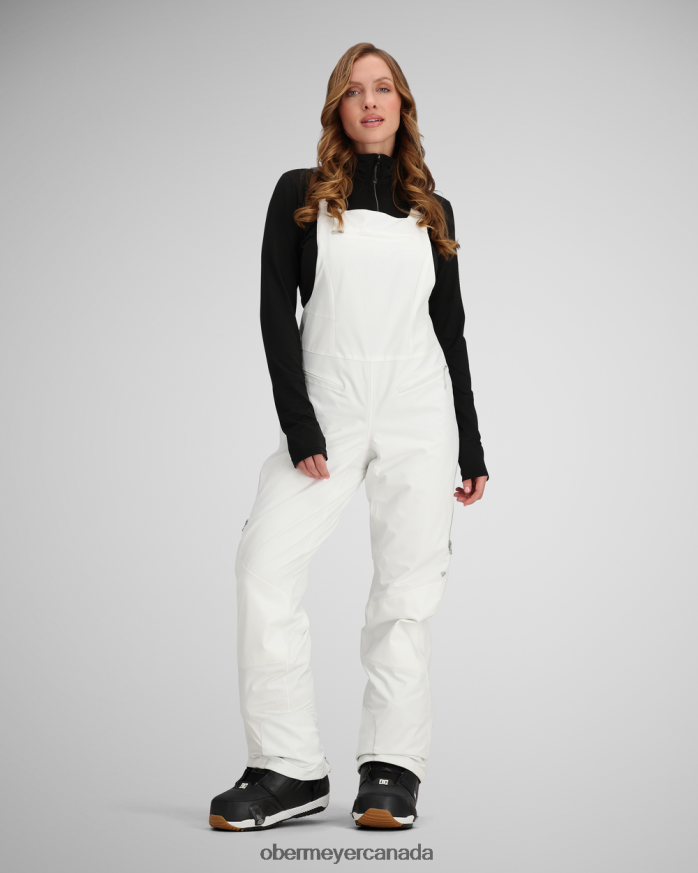 Obermeyer Women Bliss Bib Pant PT4J90 Clothing White