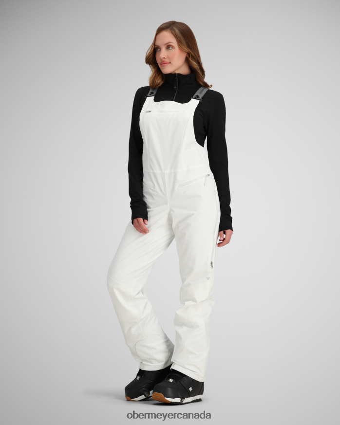 Obermeyer Women Bliss Bib Pant PT4J90 Clothing White