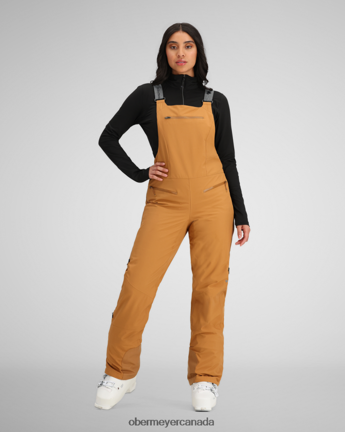 Obermeyer Women Bliss Bib Pant PT4J91 Clothing Brown Sugar