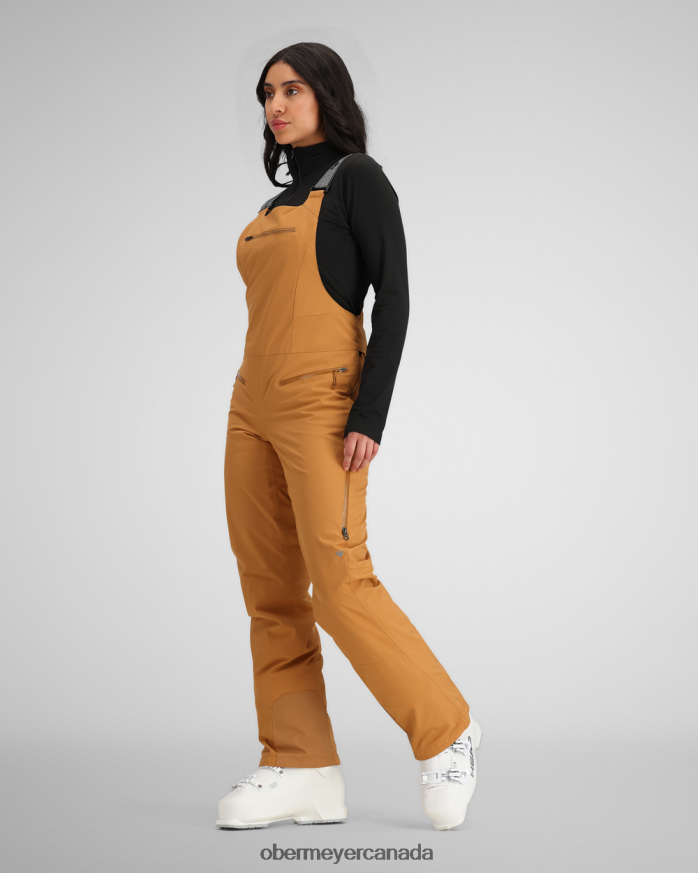 Obermeyer Women Bliss Bib Pant PT4J91 Clothing Brown Sugar